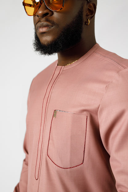 Peach kaftan